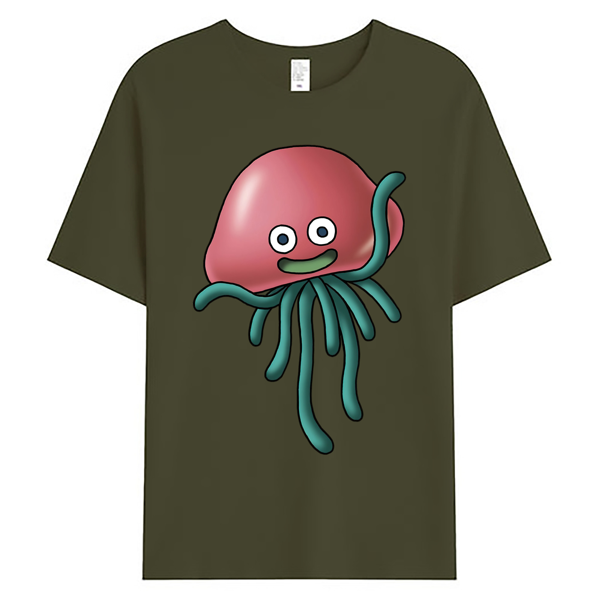 （画像用） ドラゴンクエスト Doragon Kuesuto Dragon Quest 綿100％ メンズ半袖Tシャツ｜肌触りやわらか＆通気性